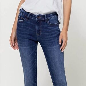 Mid Rise Ankle Skinny Vervet Jeans